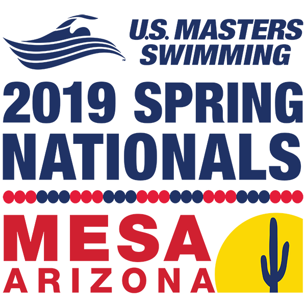 USMS 2019 Spring Nationals Mesa Arizona Color Logo